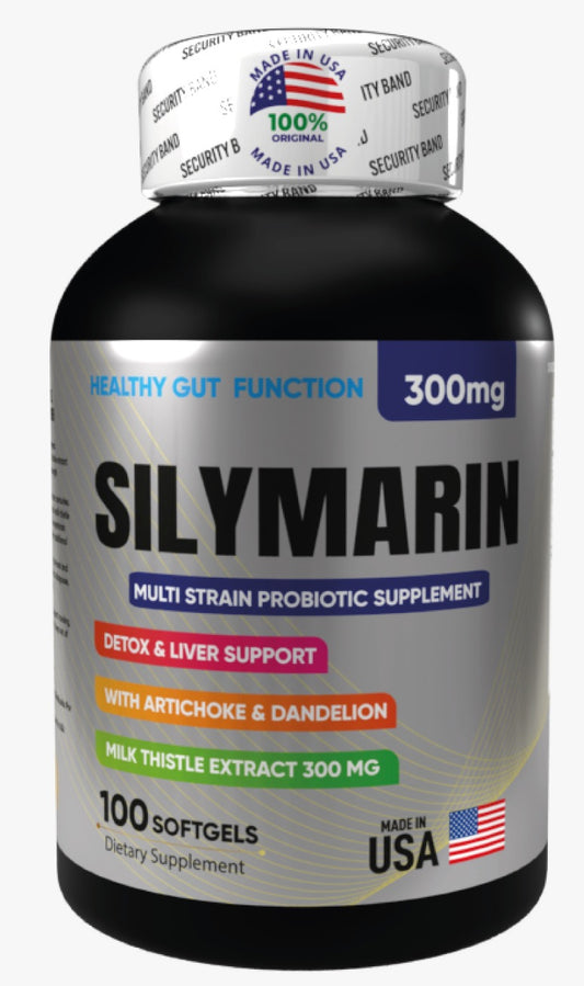 Silymarin Hamsaway — Protección Hepática Natural · Cardo Mariano · Antioxidante y Detox