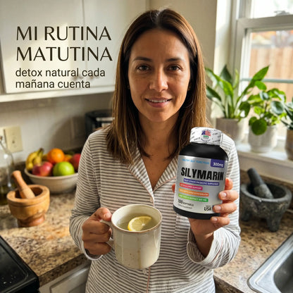 Silymarin · Detox y Antioxidante Natural · 100 Capsulas